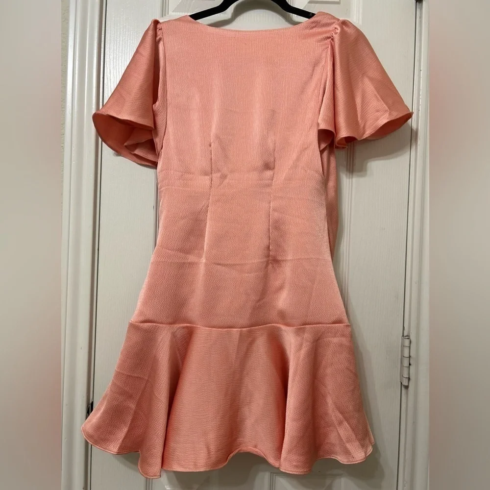 NWOT Free People, Scarlett Mini Dress, XS, Pink